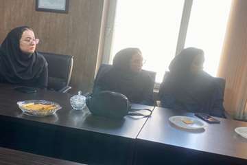 جلسه با مرکز مشاوره در دفتر معاونت آموزشی دانشگاه 
